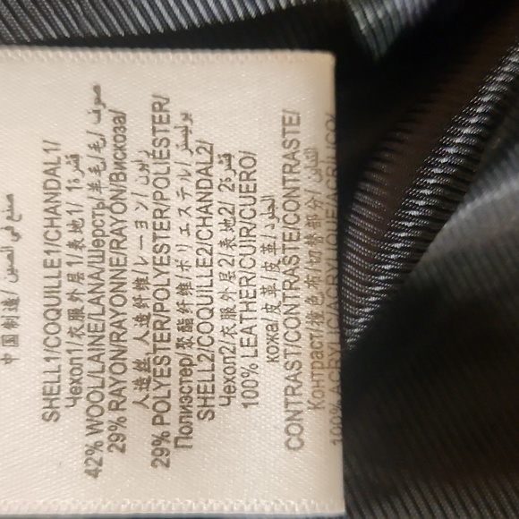 Tweed & Leather Motorcycle Jacket - Picture 10 of 10